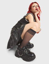 Lamoda Lone Wolf Chunky Platform Sneakers, view 4