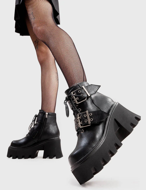Lamoda Look Out Chunky Platform Ankle Boots