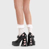 Lamoda Love Sick Platform Heels, view 4