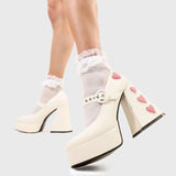 Lamoda Love Sick Platform Heels, view 5