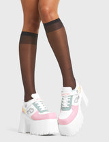 Lamoda Lovey Dovey Chunky Platform Sneakers, view 2