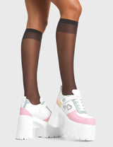 Lamoda Lovey Dovey Chunky Platform Sneakers, view 4