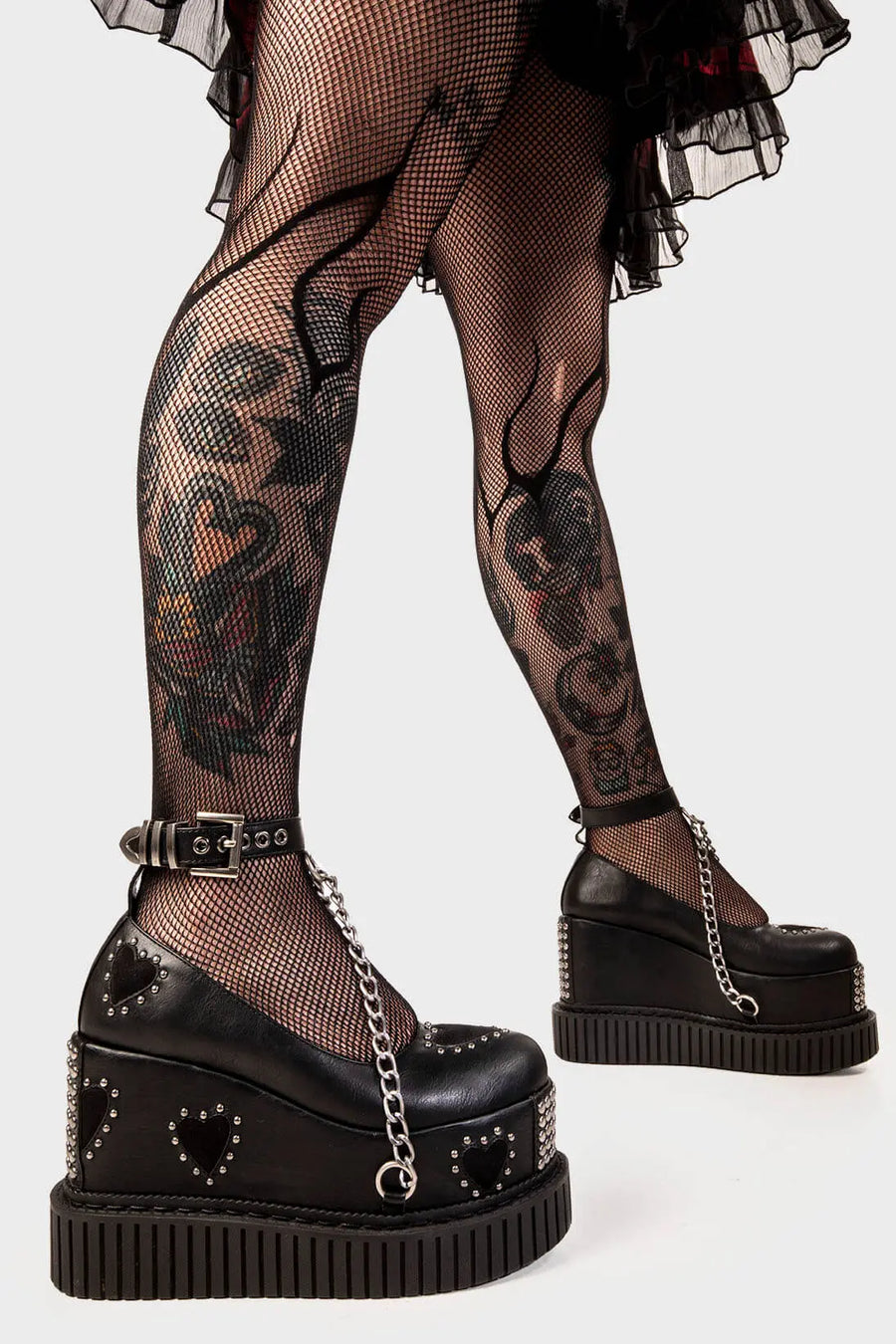 Lamoda Majesty Chunky Platform Creeper Shoes