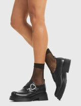 Lamoda Make Me Platform Loafer Shoes, view 2