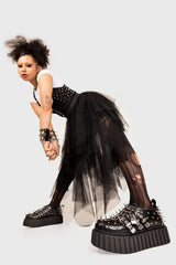 Lamoda Manic Monday Chunky Creeper Shoes, view 2