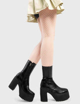 Lamoda Mannequin Worthy Platform Ankle Boots, view 3