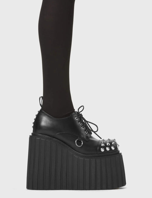 Lamoda Menace Chunky Platform Creeper Shoes