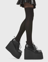 Lamoda Menace Chunky Platform Creeper Shoes, view 4