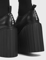 Lamoda Menace Chunky Platform Creeper Shoes, view 5