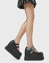 Lamoda Menace Chunky Platform Creeper Shoes, view 5