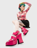 Lamoda Mentally Wired Platform Sandals, view 2