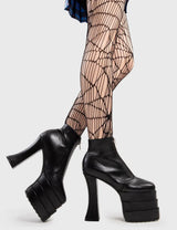 Lamoda Mercury Retrograde Chunky Platform Ankle Boots, view 3
