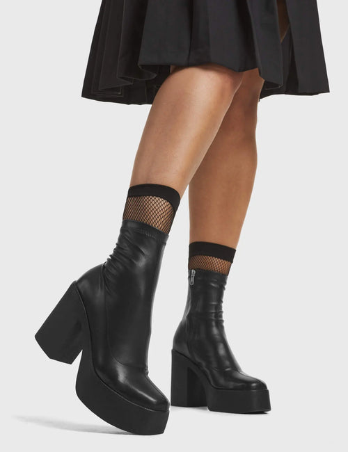 Lamoda My Hero Super Stretchy Platform Ankle Boots