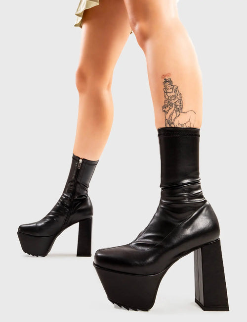 Lamoda My Side Platform Ankle Boots
