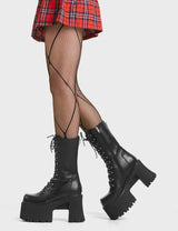 Lamoda Need You Chunky Platform Calf Boots, view 4