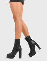 Lamoda New Obsession Platform Ankle Boots, view 3