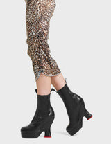 Lamoda No Comment Chunky Platform Ankle Boots, view 3