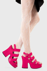 Lamoda Not A Friend Platform Sandals, view 3