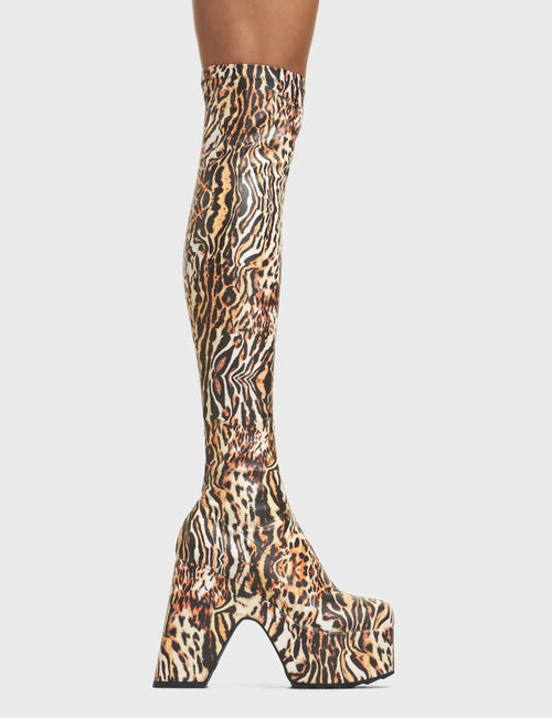 Lamoda Not Your Worry Thigh High Boots