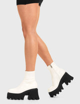 Lamoda Notorious Chunky Platform Ankle Boots, view 3