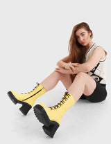 Lamoda On A Buzz Chunky Platform Ankle Boots, view 2