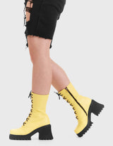 Lamoda On A Buzz Chunky Platform Ankle Boots, view 3