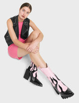 Lamoda On Fire Wester Ankle Boots, view 2