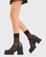 Lamoda On The Fence Chunky Mary Jane Shoes, view 3