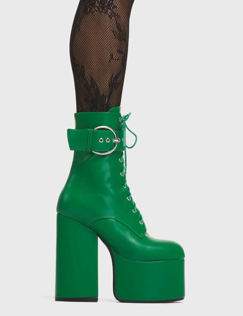 Lamoda One Shot Platform Ankle Boots