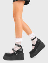 Lamoda Persuasive Chunky Platform Creeper Shoes, view 3