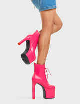 Lamoda Prom Queen Platform Ankle Boots, view 2