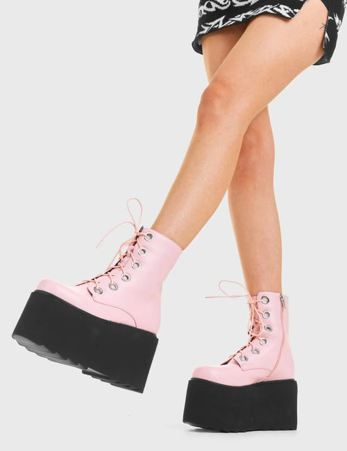 Lamoda Renegade Chunky Platform Ankle Boots