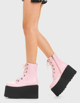 Lamoda Renegade Chunky Platform Ankle Boots, view 3