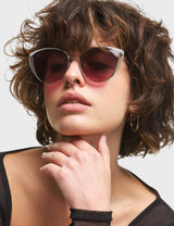 Lamoda Rosa Cateye Sunglasses, view 3