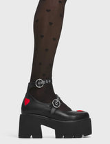 Lamoda Rosey Love Chunky Mary Jane Shoes, view 2