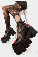 Lamoda Rosey Love Chunky Mary Jane Shoes, view 3