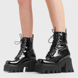 Lamoda Run To You Chunky Platform Ankle Boots, view 4