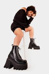 Lamoda Run To You Chunky Platform Ankle Boots, view 3