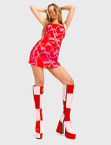 Lamoda Runway Platform Knee High Boots, view 2