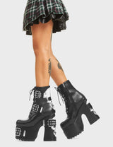 Lamoda Whatever Chunky Platform Ankle Boots, view 2