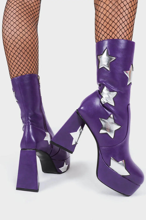 Lamoda Seeking Stars Platform Ankle Boots
