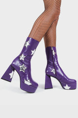 Lamoda Seeking Stars Platform Ankle Boots, view 3