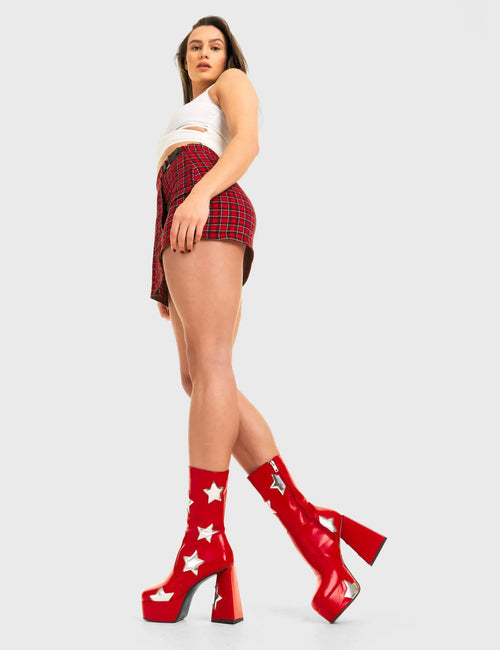 Lamoda Seeking Stars Platform Ankle Boots