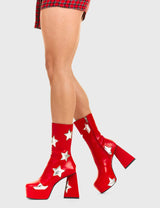 Lamoda Seeking Stars Platform Ankle Boots, view 2