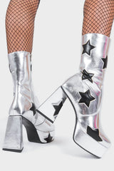 Lamoda Seeking Stars Platform Ankle Boots, view 2