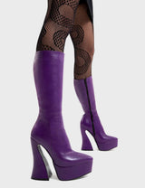 Lamoda Sketchy Platform Calf Boots, view 2