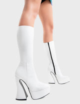Lamoda Sketchy Platform Calf Boots, view 2