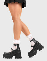 Lamoda Slow Jamz Chunky Platform Ankle Boots, view 3