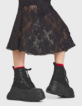 Lamoda Smoke Screen Chunky Platform Sneakers, view 2