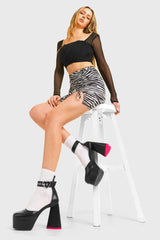 Lamoda Sole Mate Platform Heels, view 2